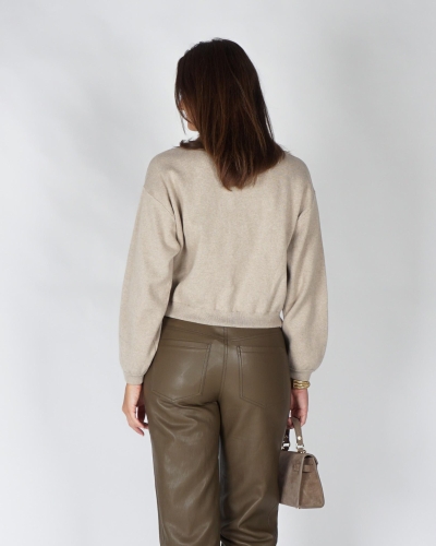 YAYA 01-010171-608 PURE CASHMERE GREY MELANGE