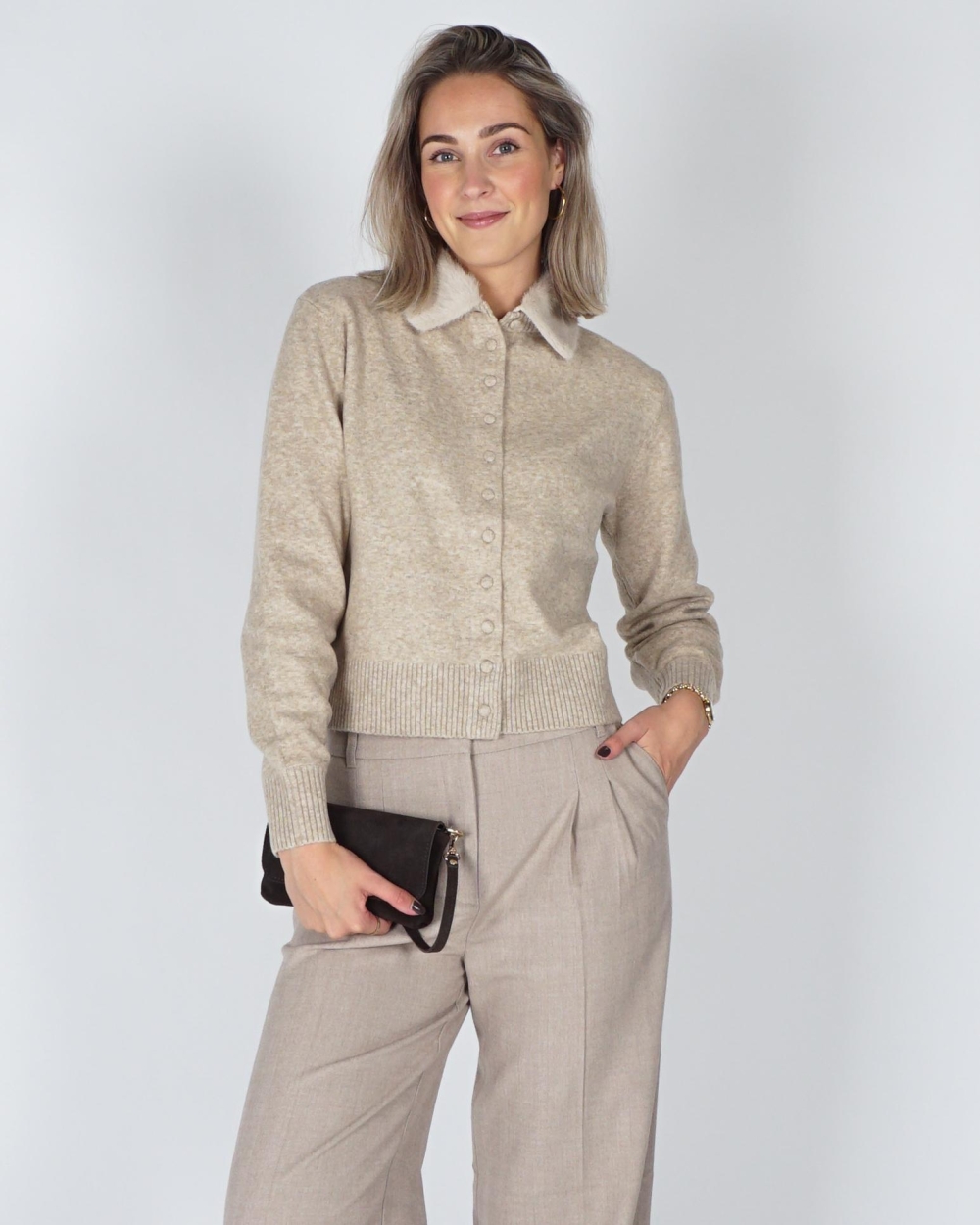 YAYA 01-010185-610 LIGHT BEIGE MELANGE