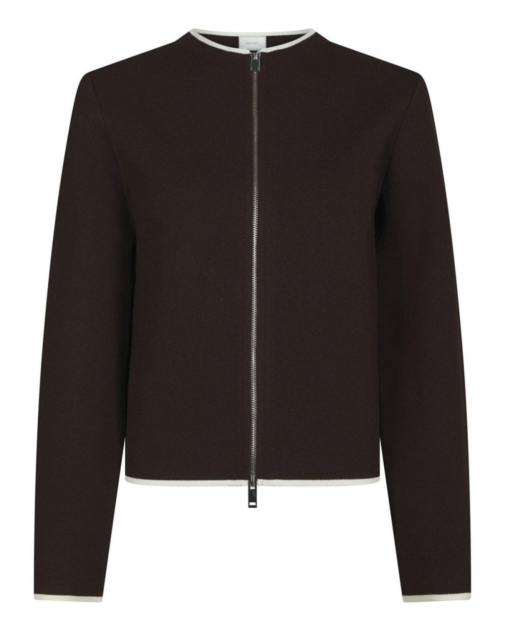 Neo Noir TWO-WAY ZIP VEST QUIANA Bruin