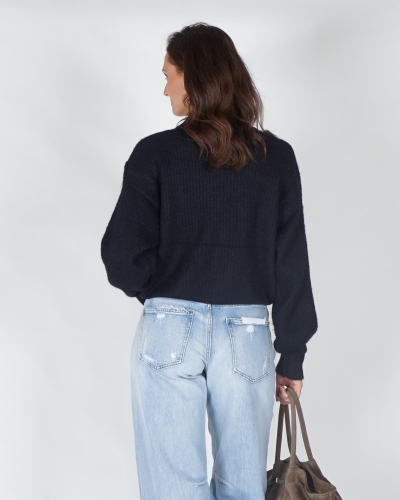 Gossip GEBREID VESTJE BELLE Blauw