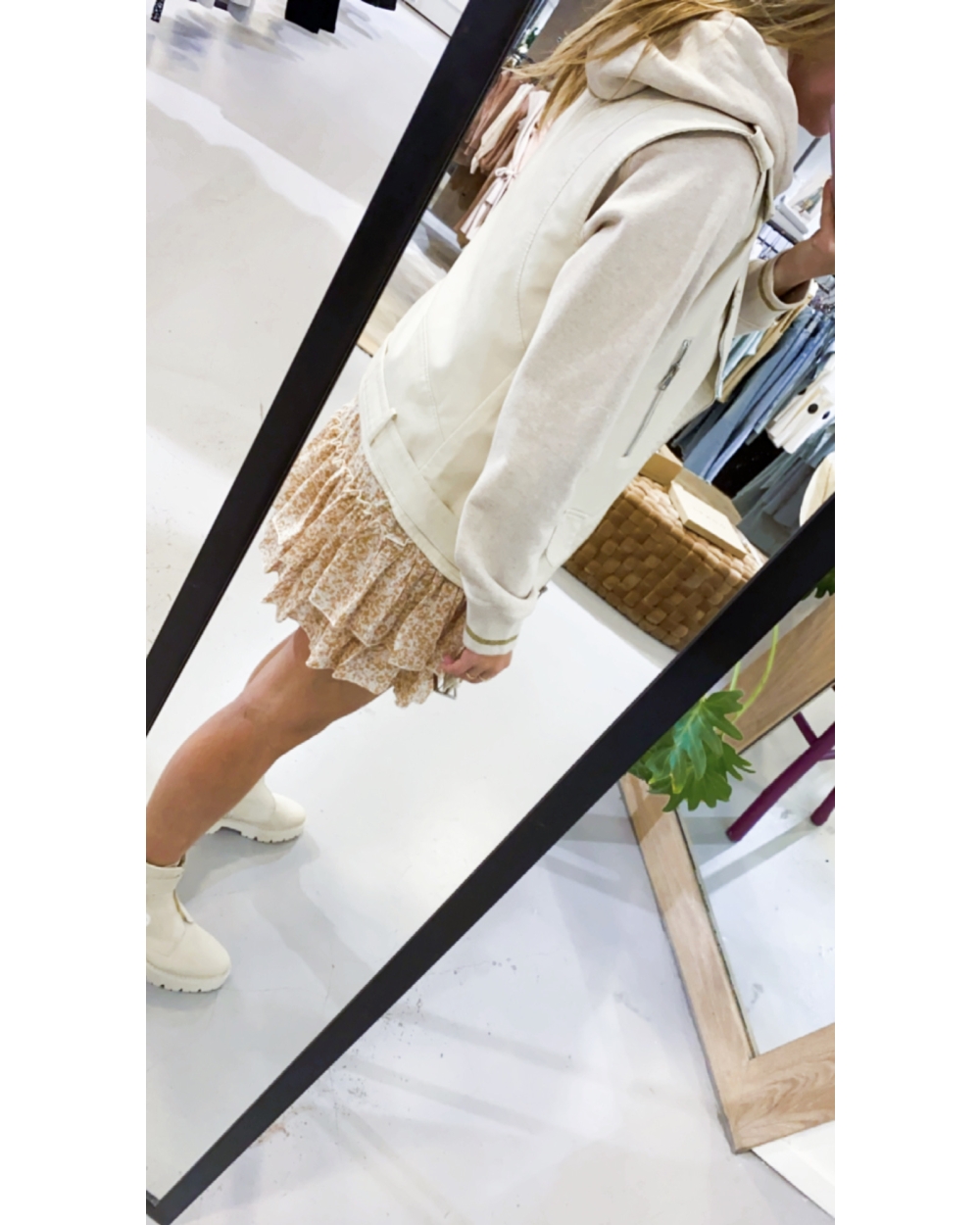 GILET ROXY BEIGE