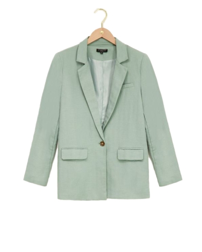My Jewellery GROENE BLAZER LINNEN LOOK