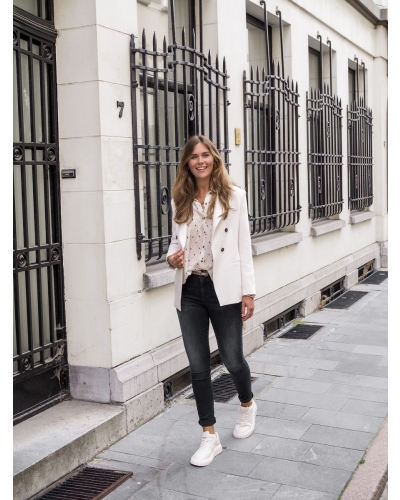 DOUBLE BREASTED BLAZER 