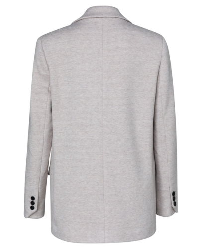 Zachte gestructureerde blazer