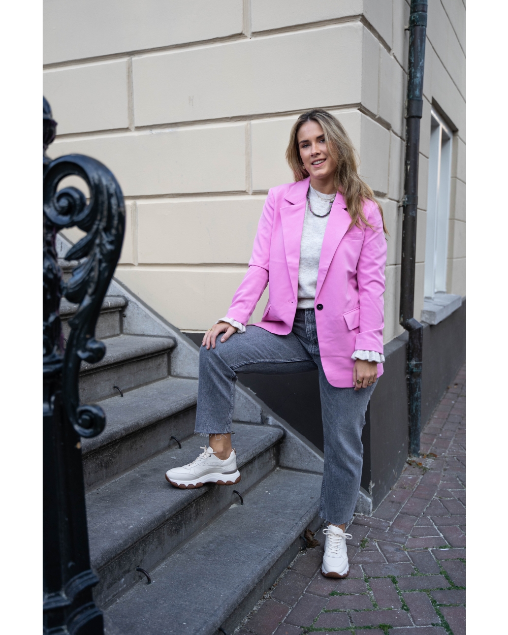 ANA-BERRY BLAZER ROZE