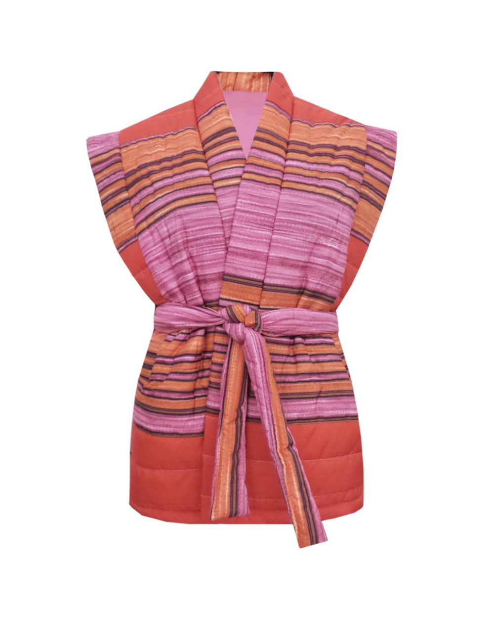 ABBY GILET ROZE