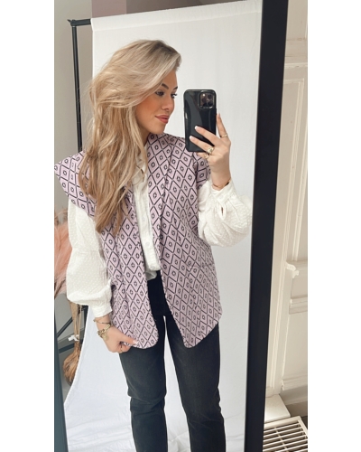 Gossip GILET SUSAN LILA