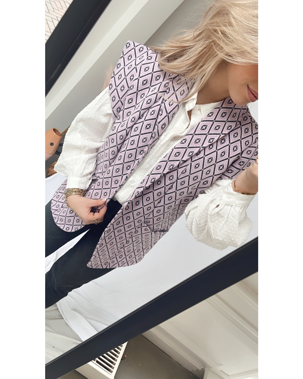 GILET SUSAN LILA