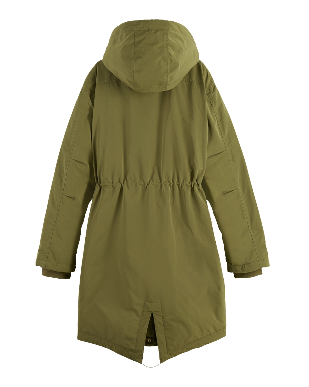 WATERAFSTOTENDE PARKA GROEN