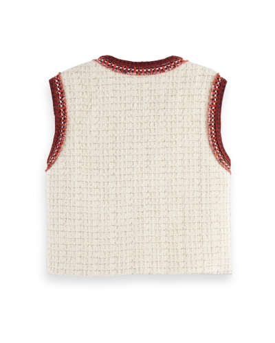GEKLEURD GILET 