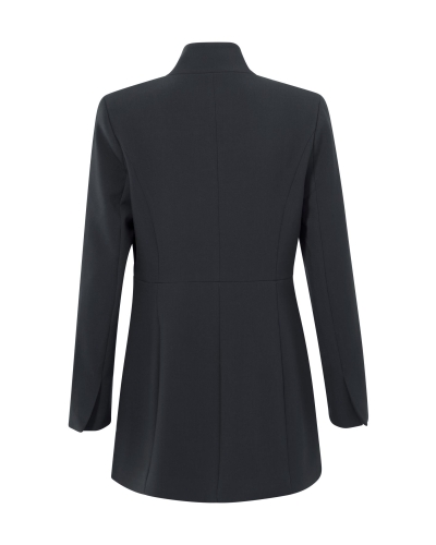 LANGE BLAZER MET UNIEKE KRAAG 
