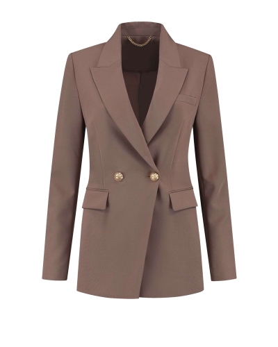 Nikkie ZAYNE BLAZER DARK TAUPE