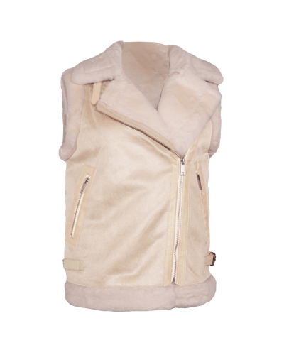 Gossip LAMMY GILET ECRU