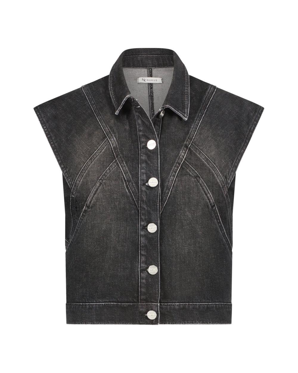 Nukus GILET LIBBY Zwart