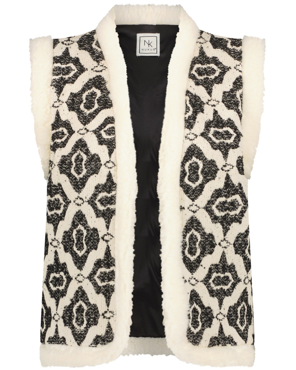 Nukus GILET ELISE Zwart