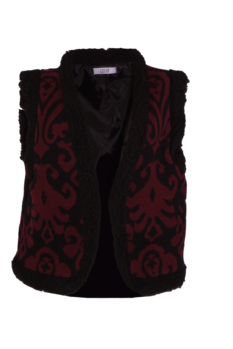 GILET FAY BORDEAUX