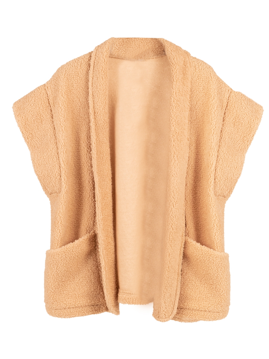 TEDDY GILET ROSIE BEIGE