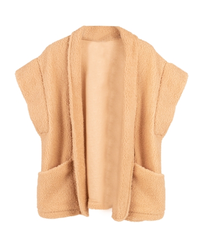 Gossip TEDDY GILET ROSIE BEIGE