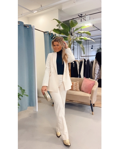 NORA BLAZER ECRU