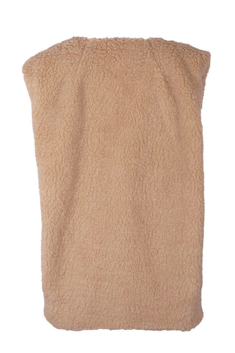 LANG TEDDY GILET BEIGE