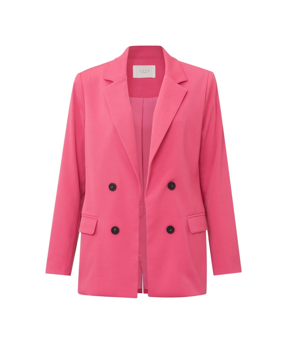 FAUX DOUBLE BREASTED BLAZER ROZE
