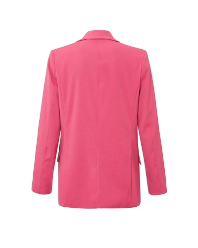 FAUX DOUBLE BREASTED BLAZER ROZE