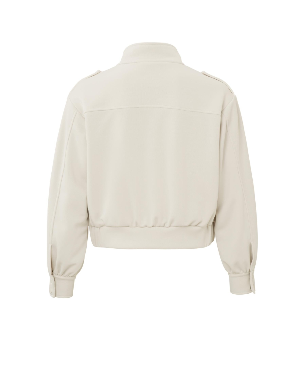 JERSEY JACKET ECRU