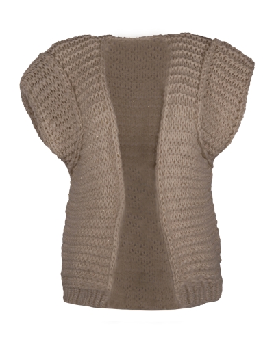 LUREX GILET PIEN BEIGE