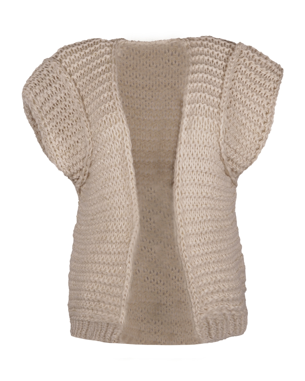 LUREX GILET PIEN ECRU