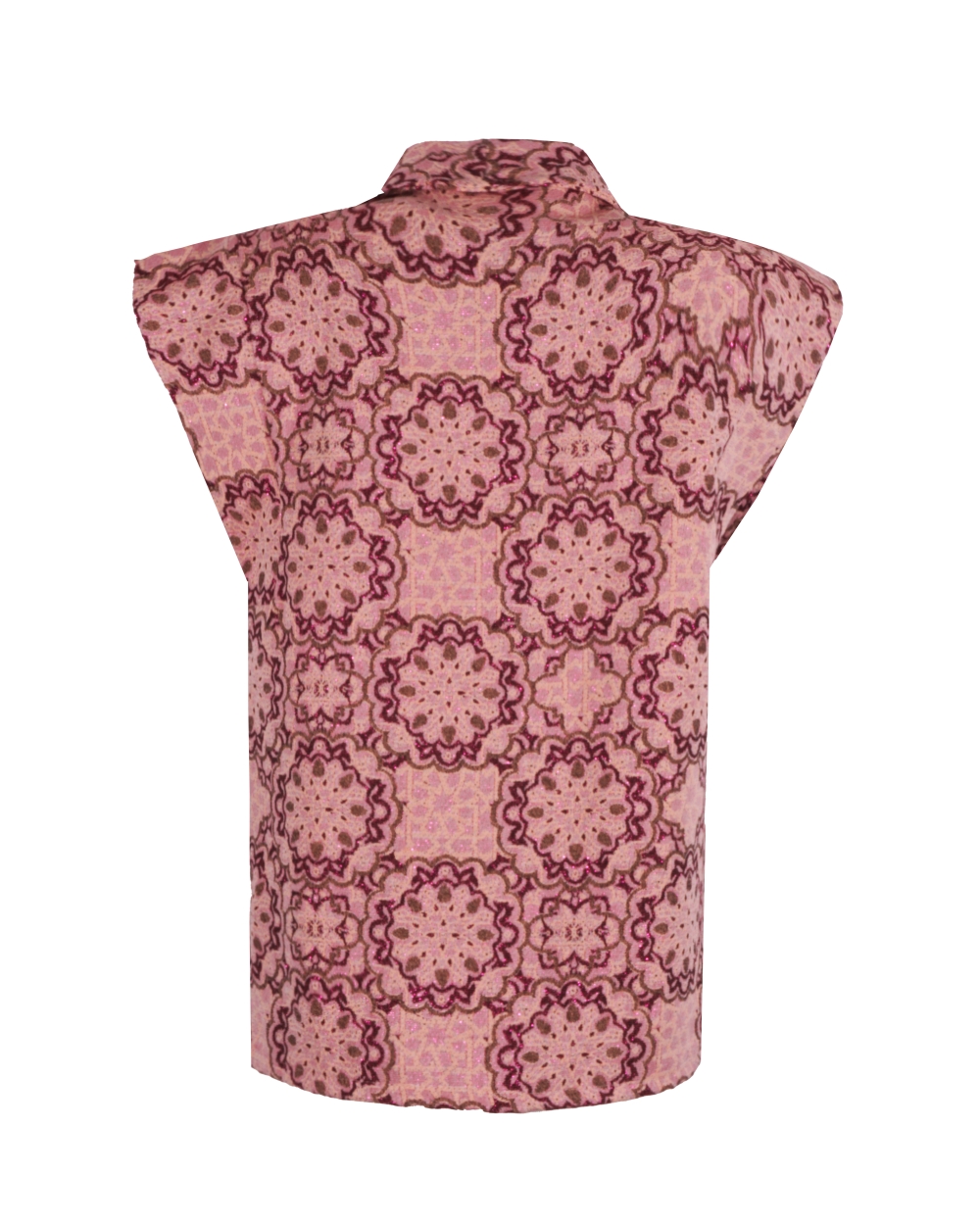 QUINTY GILET ROZE