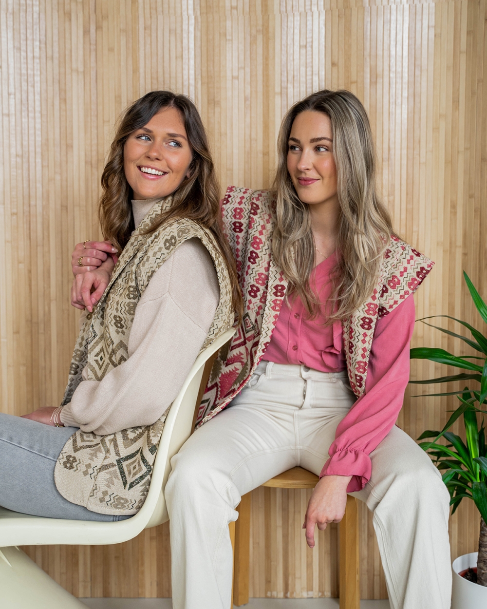 GILET SANNE ROOD