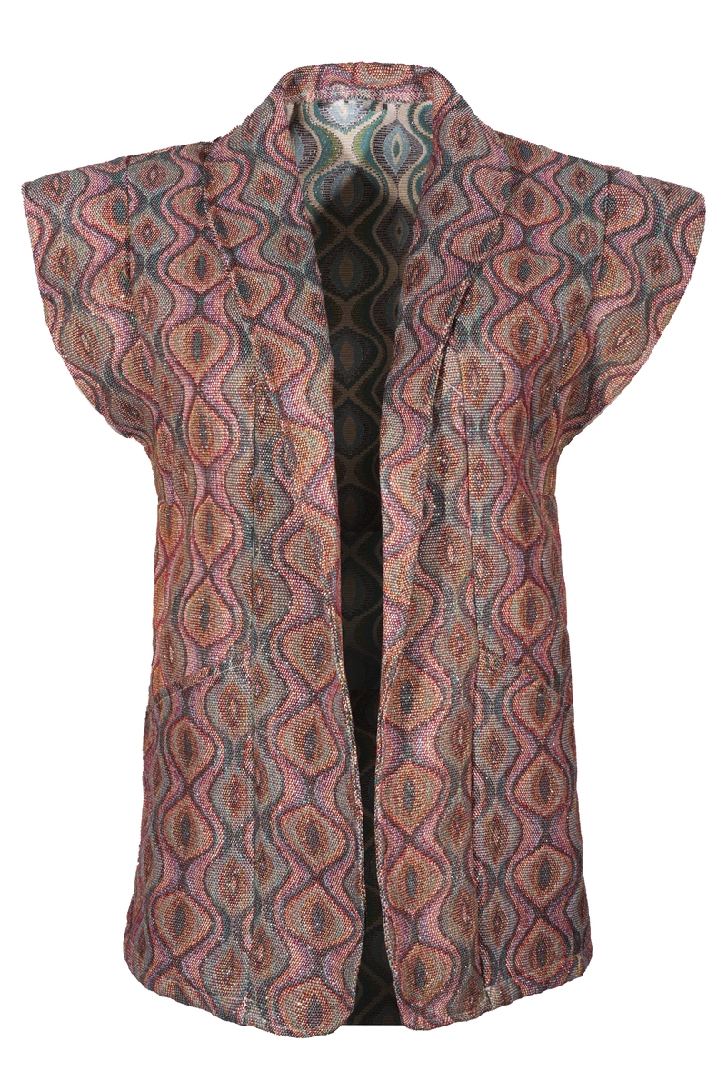 GILET SARAH ROZE
