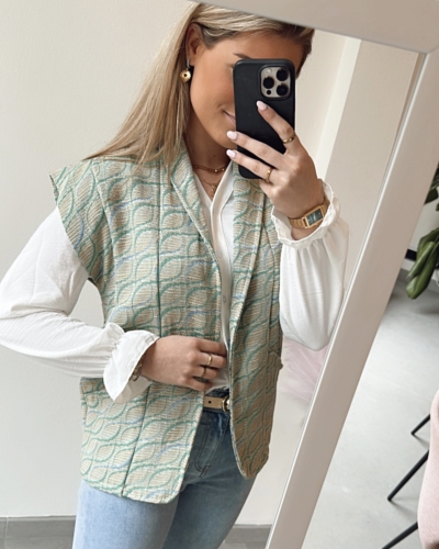 Gossip GILET MEGHAN GROEN