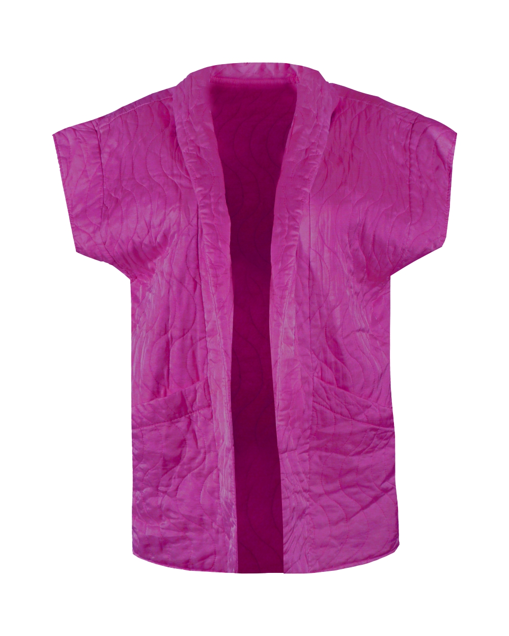 GILET LOUA FUCHSIA