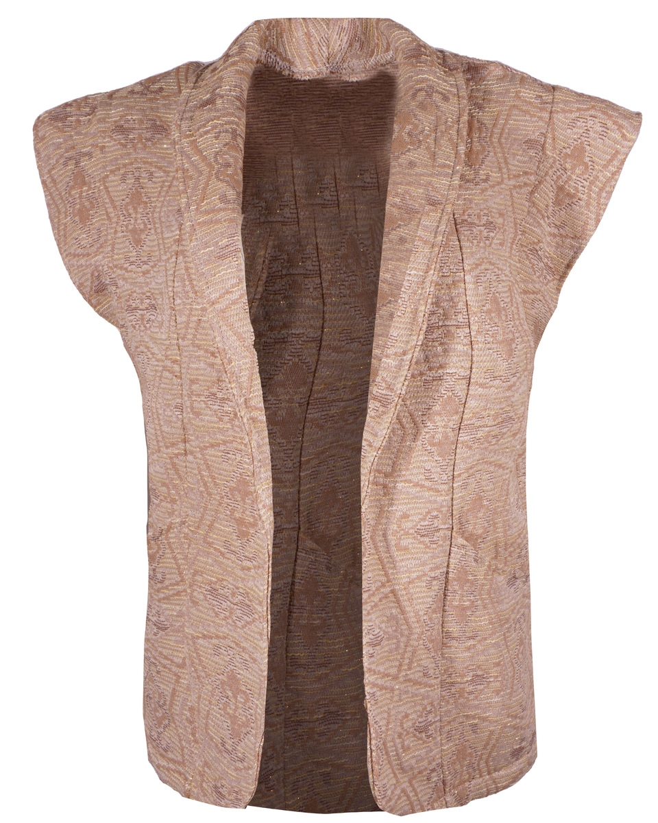 QUINTY GILET BEIGE