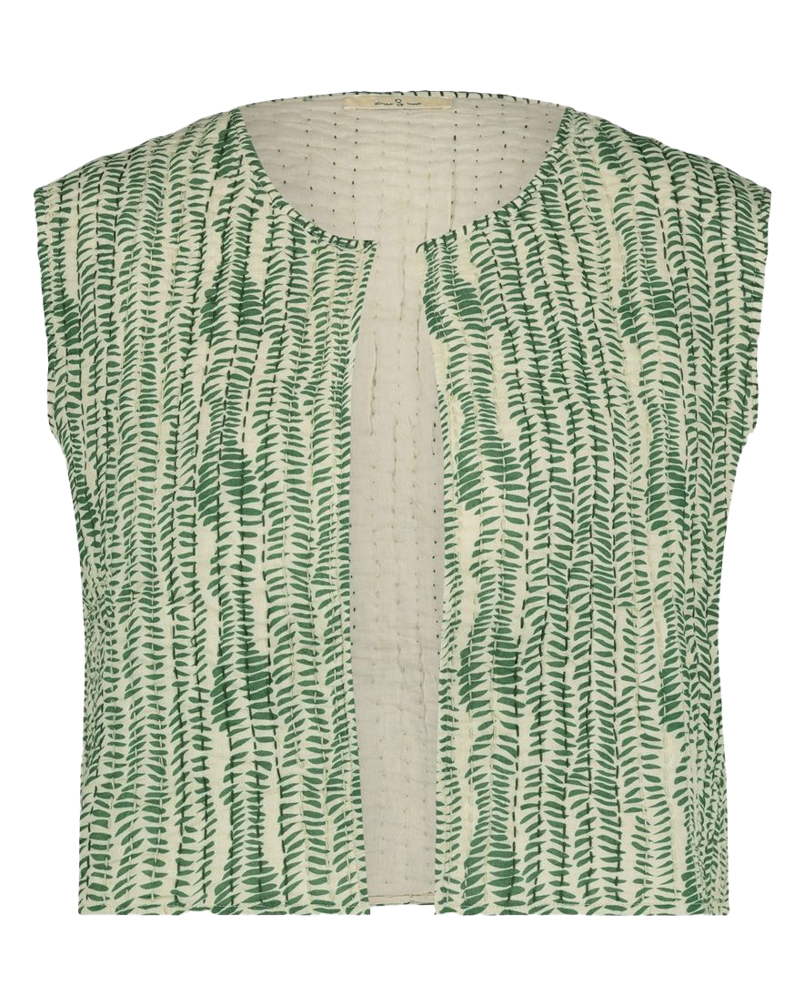 MARLOU GILET GROEN