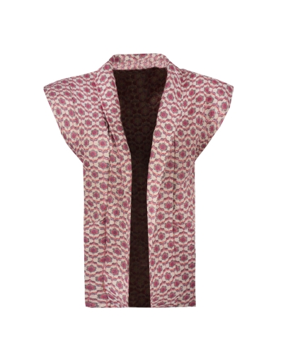 Gossip GILET QUINTY BEIGE ROZE