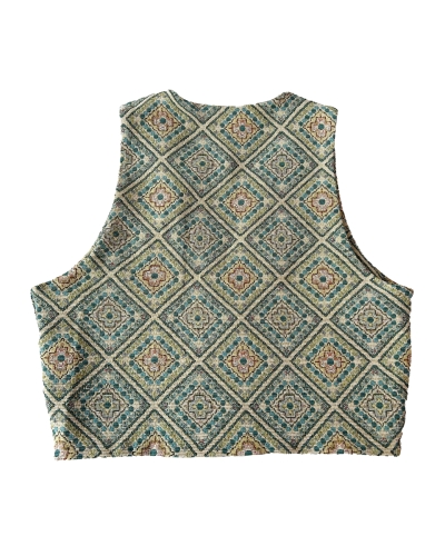 GILET QUINNY BLAUW