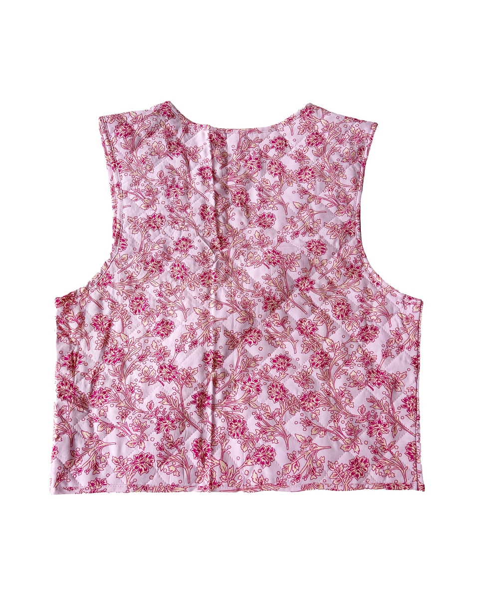 GILET VIVE LICHT ROZE
