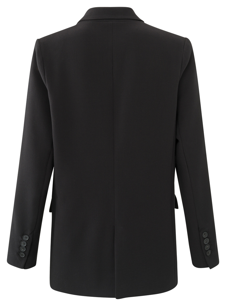GEWEVEN OVERSIZED BLAZER ZWART
