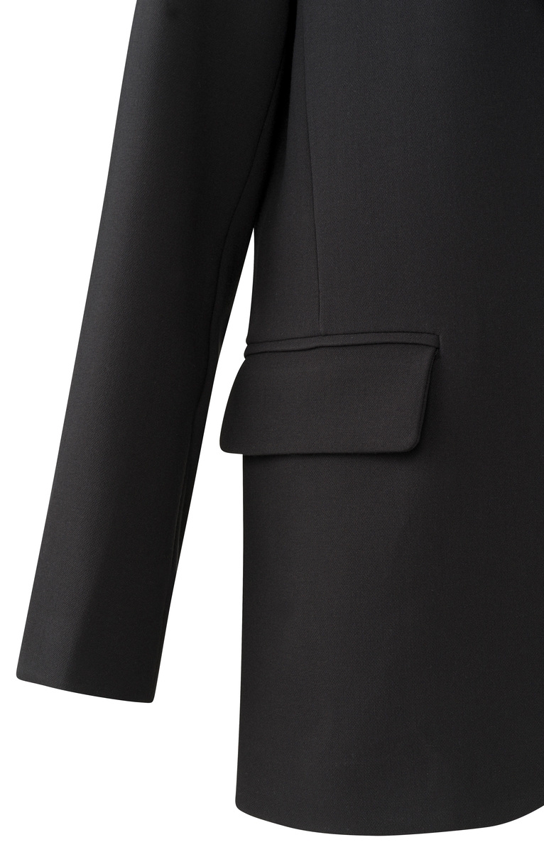 GEWEVEN OVERSIZED BLAZER ZWART