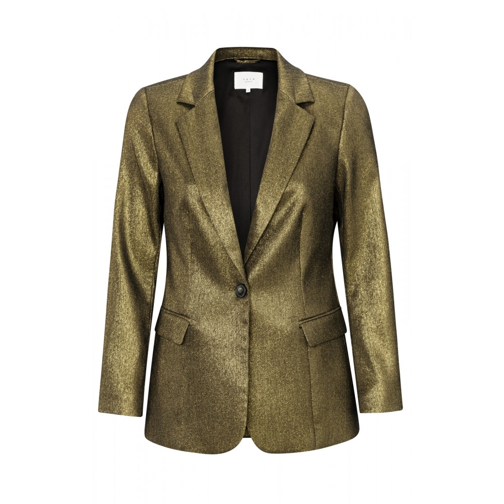 BLAZER GLITTER GOUD