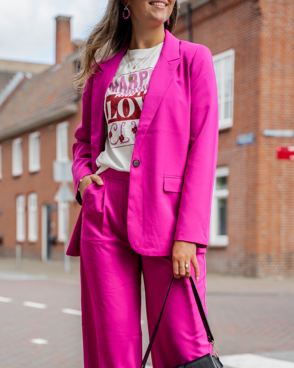 ROSIE BLAZER FUCHSIA
