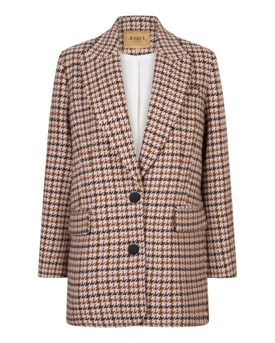 OVERSIZED BLAZER MARLOT BRUIN
