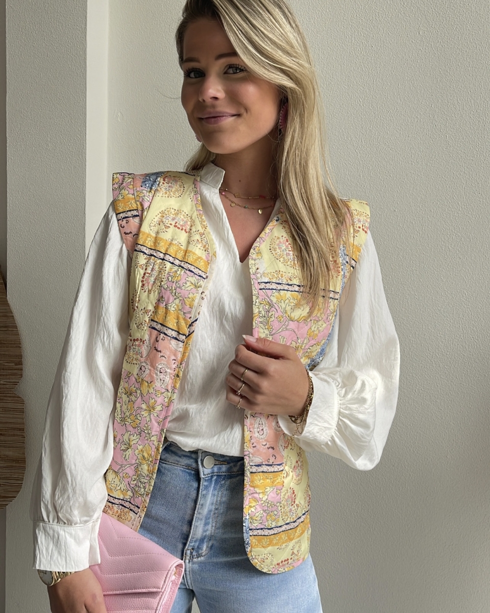 GILET MOISE GEEL