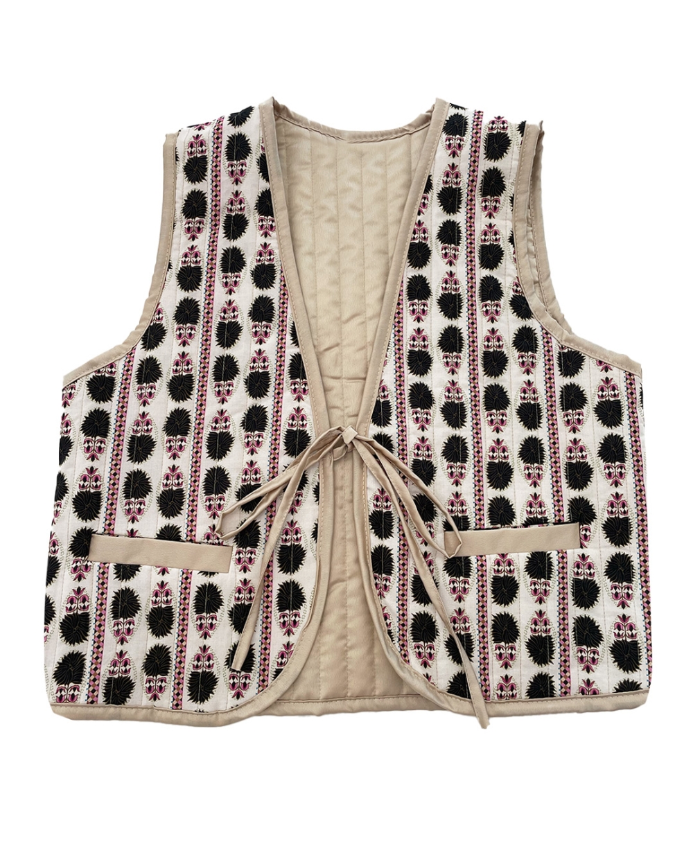 GILET LAURA BEIGE
