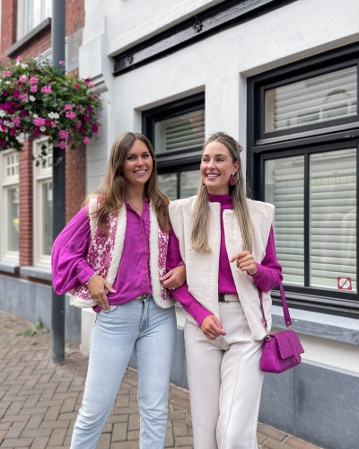 Nukus EVY GILET ROOD