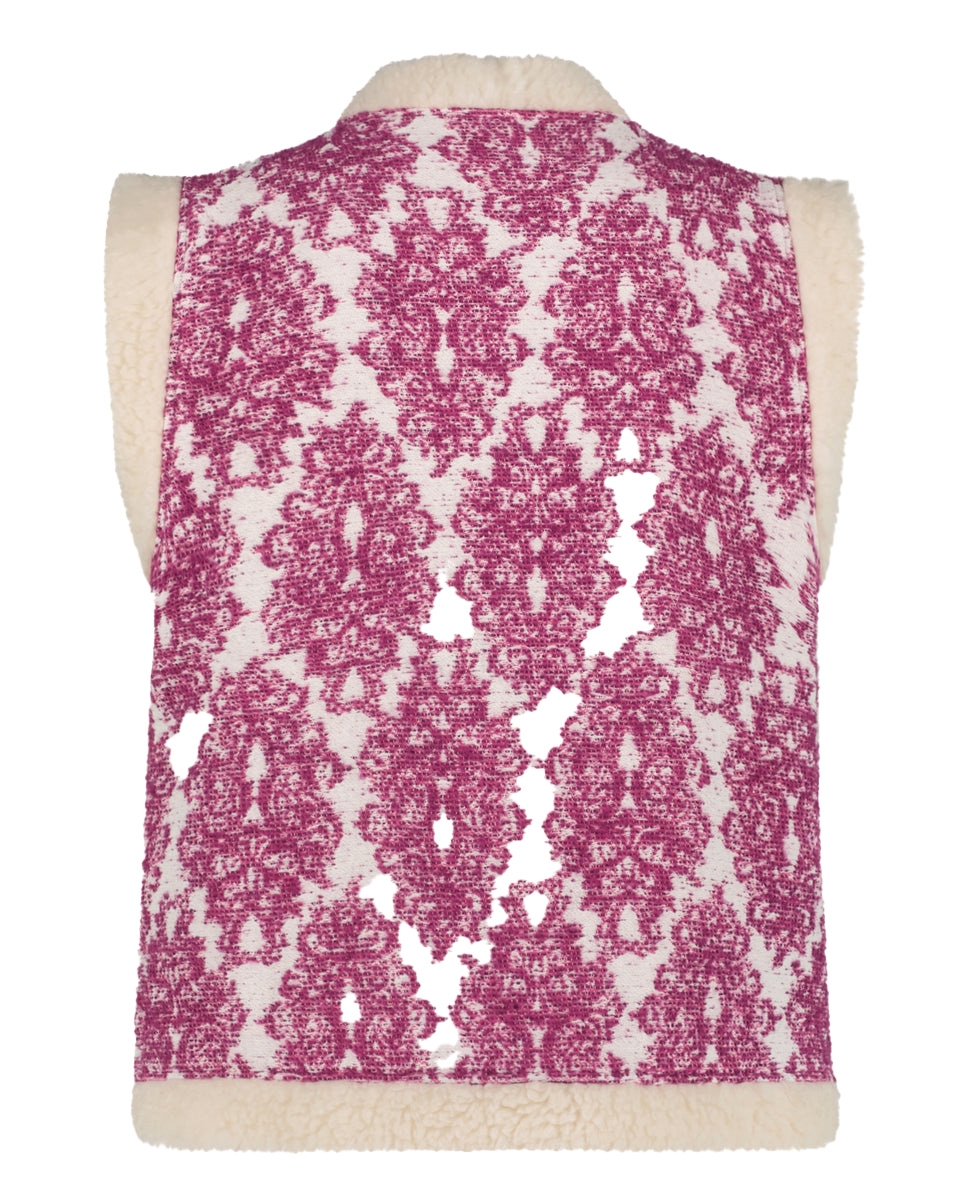 EVY GILET ROOD