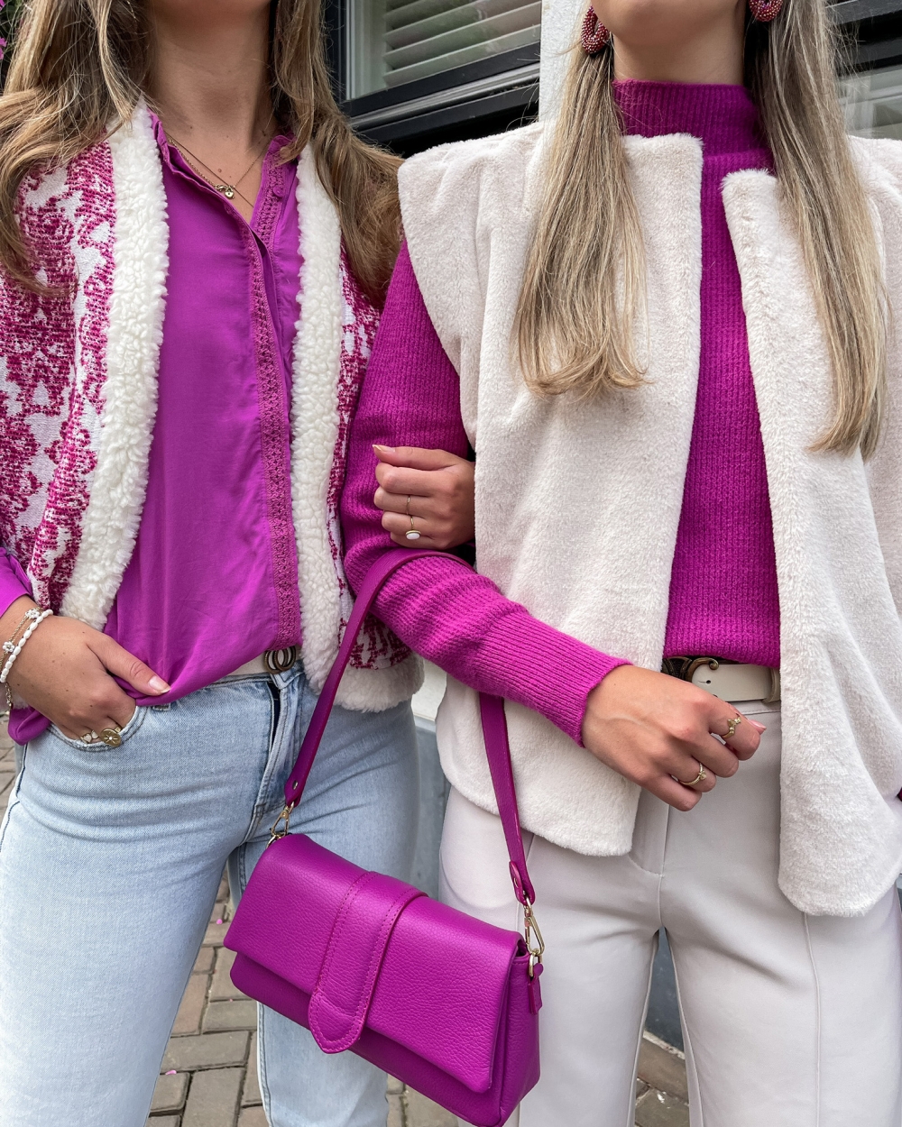 EVY GILET ROOD