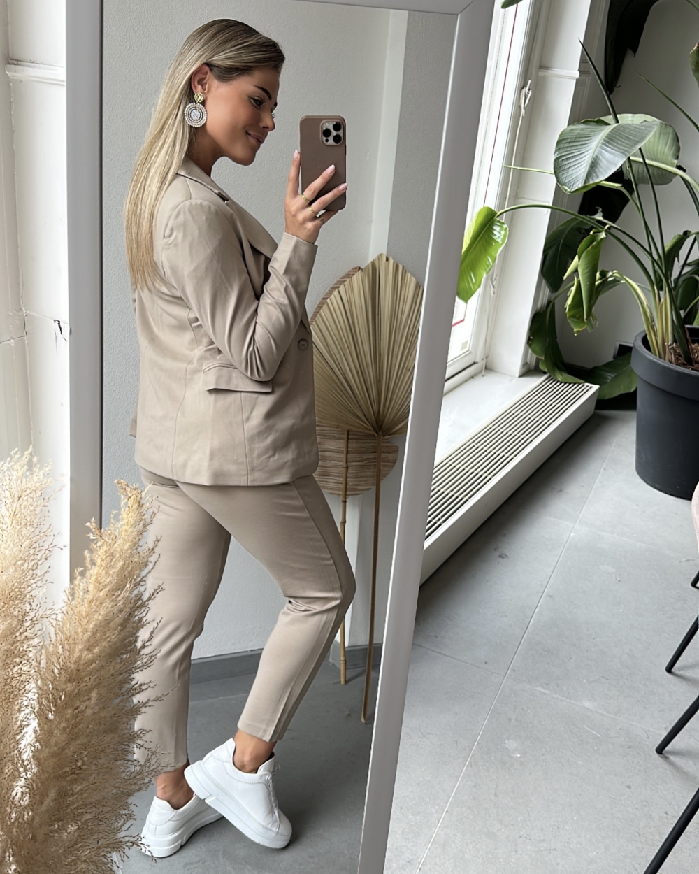 BLAZER PINKO-VIKA BEIGE